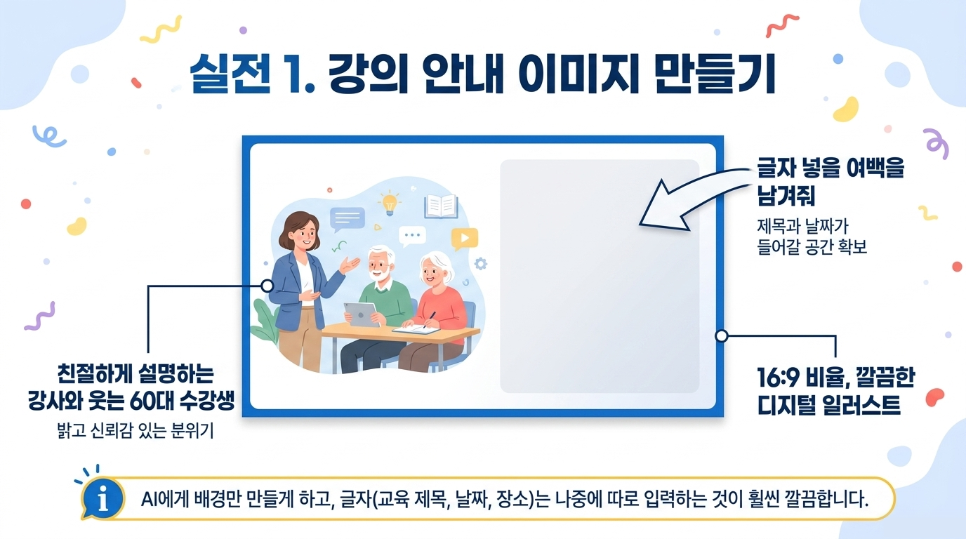 강의 안내 이미지 교재 예시
