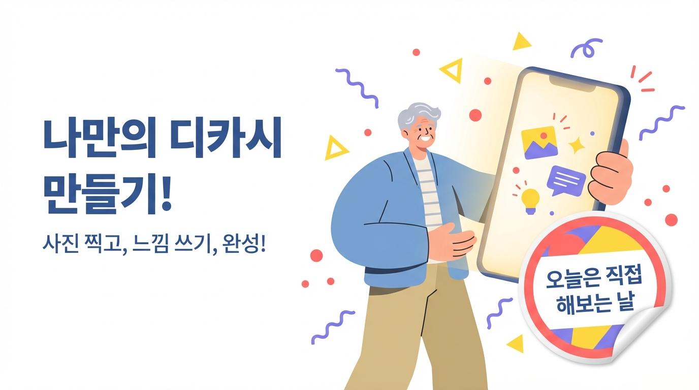 나만의 디카시 만들기 실습 과제