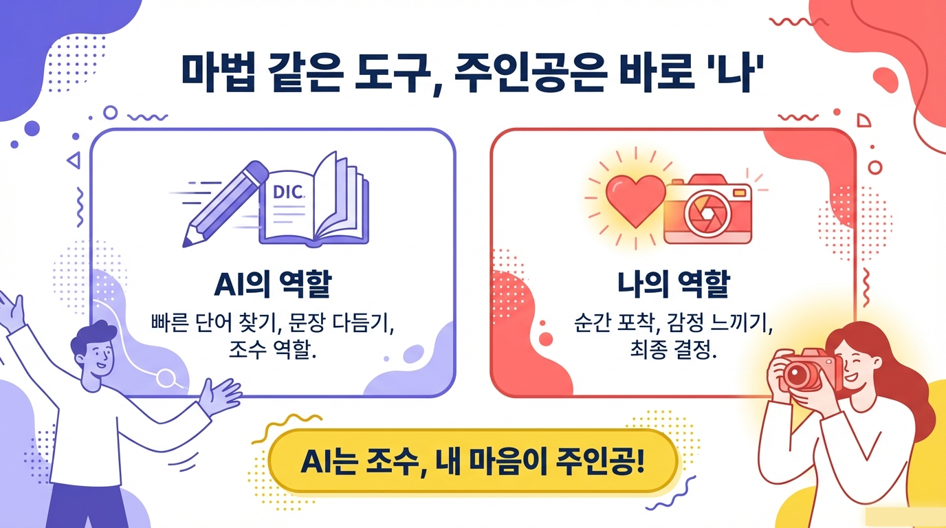 뻔한 표현을 비유로 바꾸기