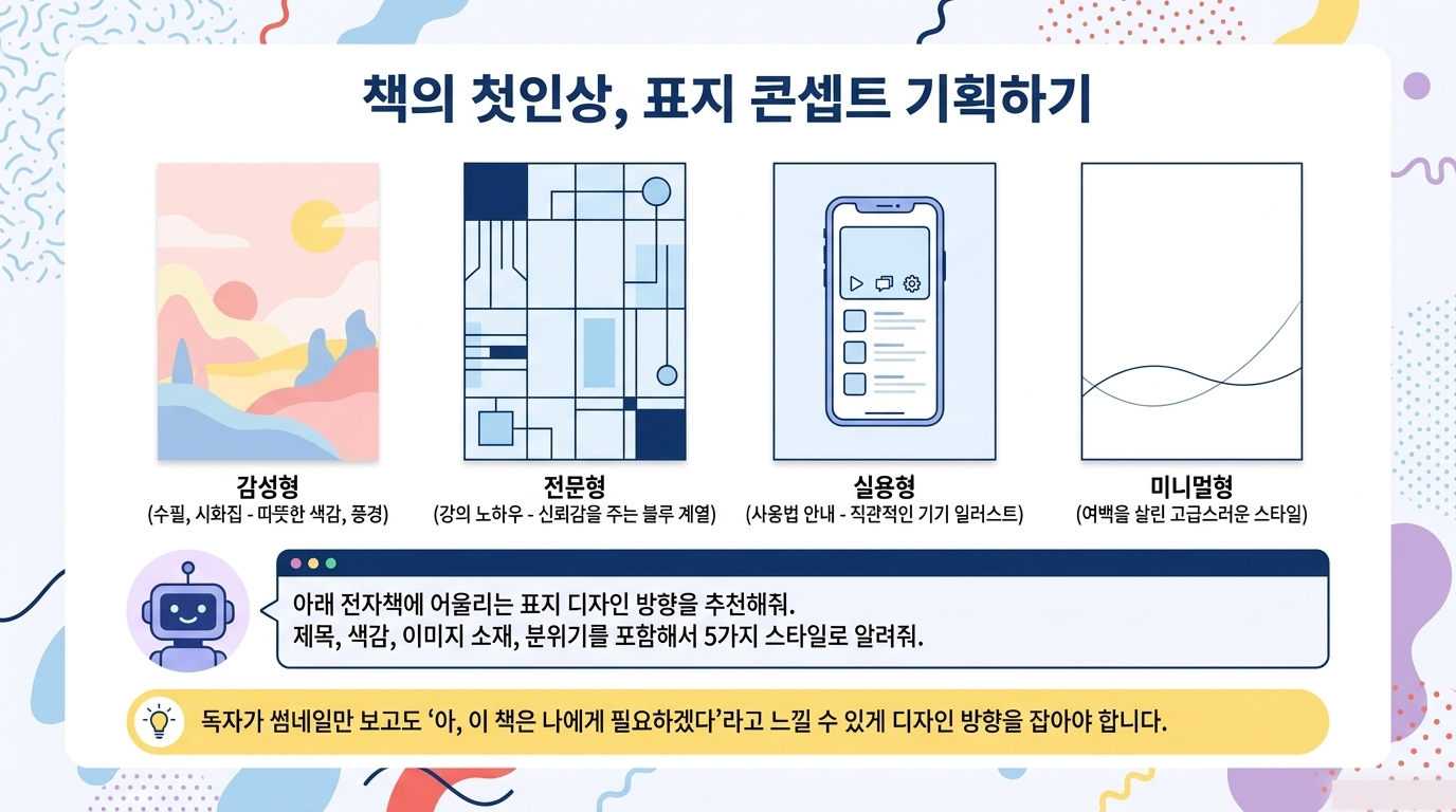 표지 기획하고 완성하기 교재 안내