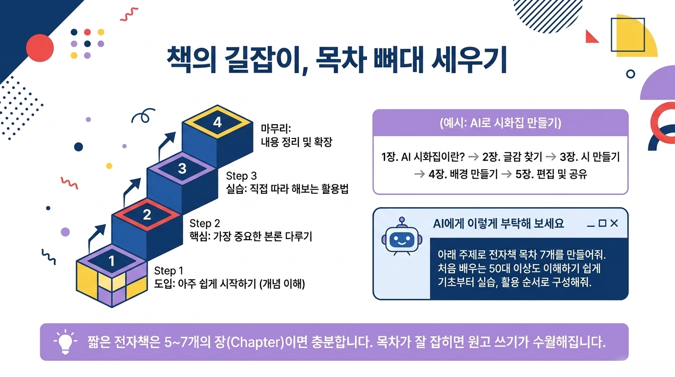 목차와 분량 설계하기 교재 안내