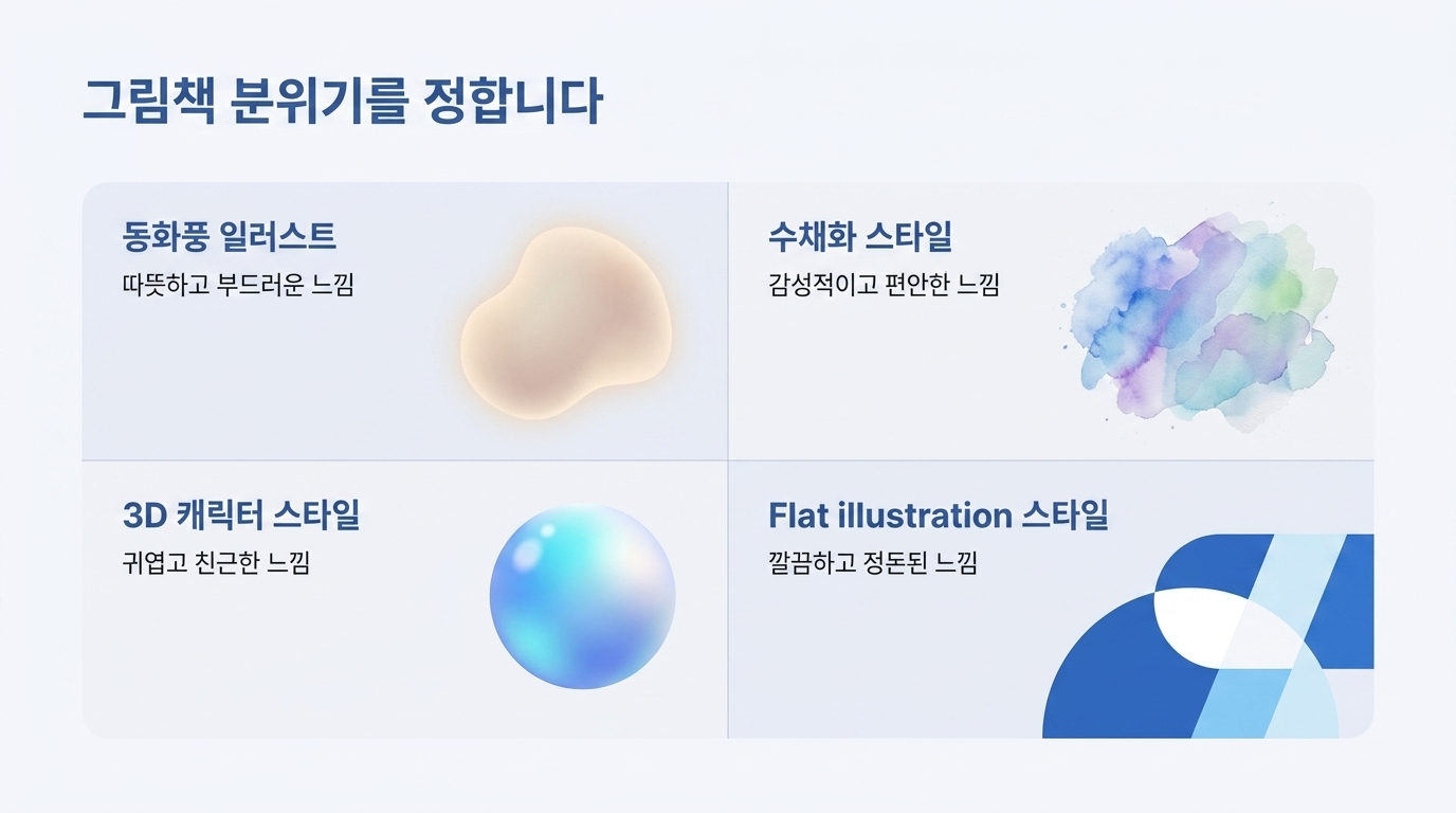 그림책 분위기와 스타일 정하기 교재 안내